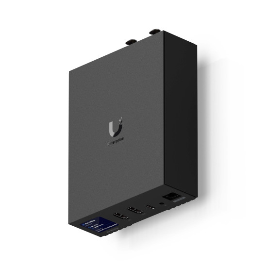 Transceiver Audio/Video AV-over-IP 4K60 HDMI și XLR UniFi Ubiquiti Enterprise, PoE+, EAV-Bridge